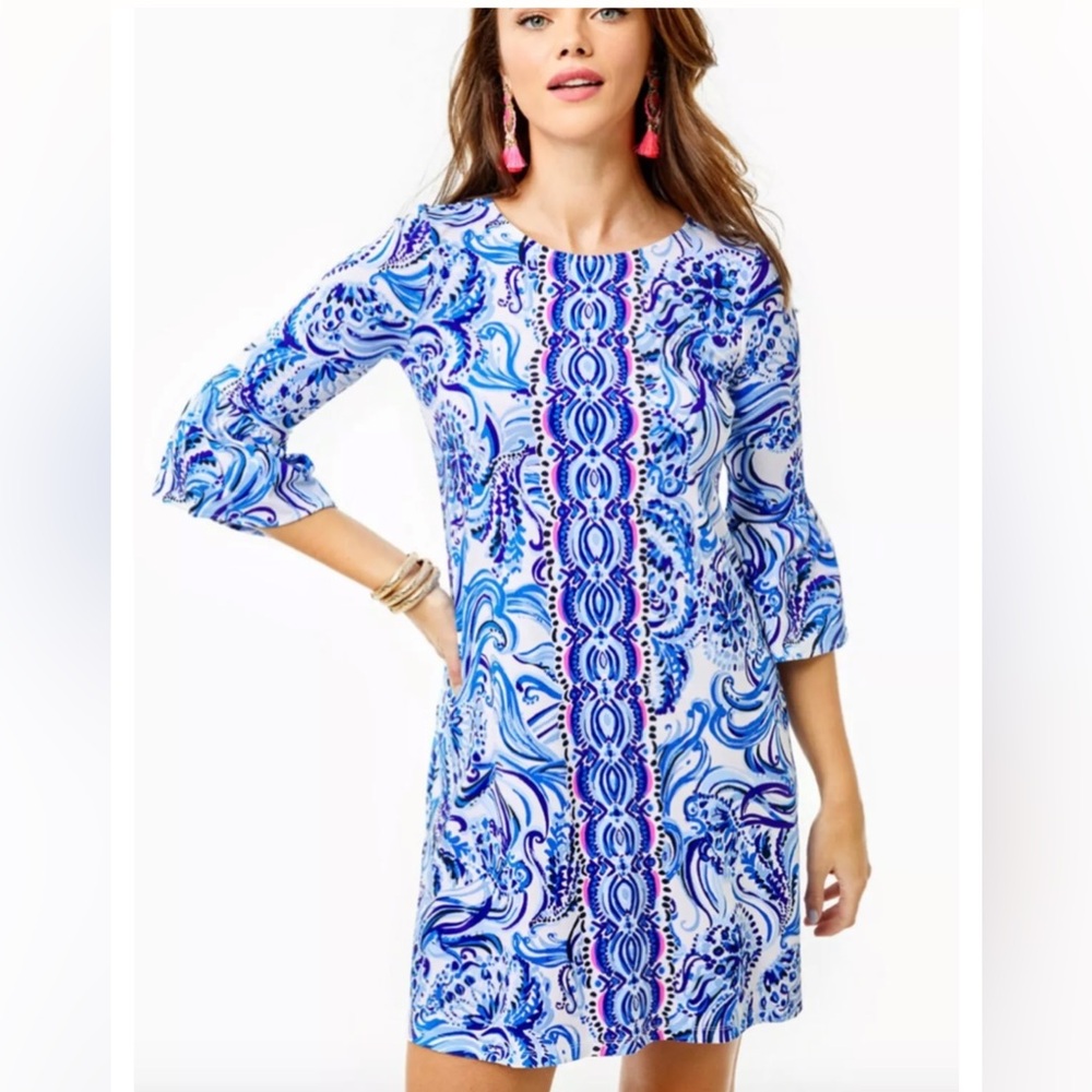 NEW Lilly Pulitzer Ophelia Dress Don’t Be Jelly - L